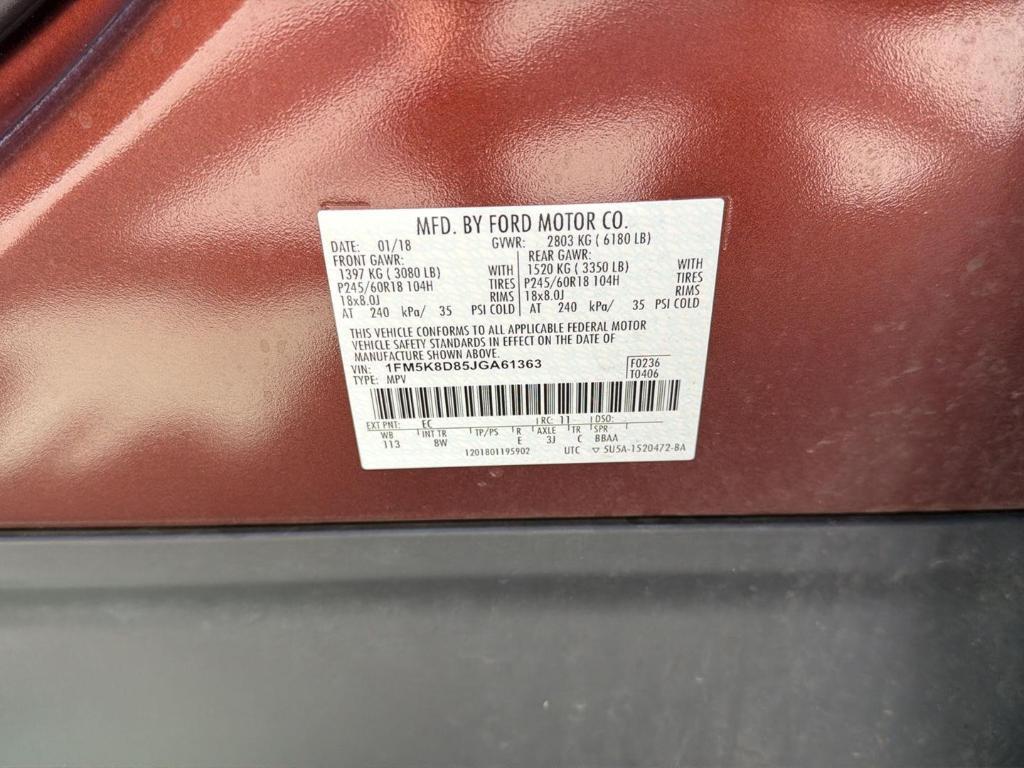 used 2018 Ford Explorer car, priced at $18,590