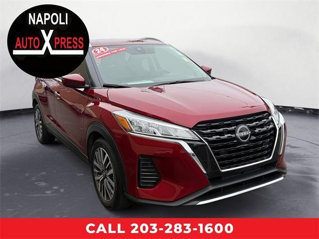used 2024 Nissan Kicks car, priced at $17,996