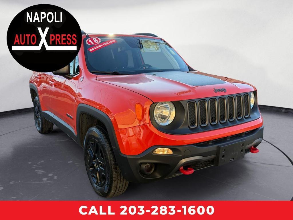 used 2018 Jeep Renegade car, priced at $14,955
