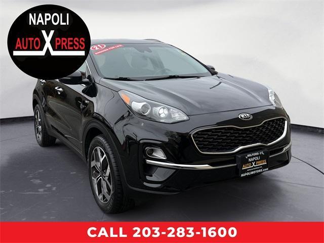 used 2021 Kia Sportage car, priced at $18,900