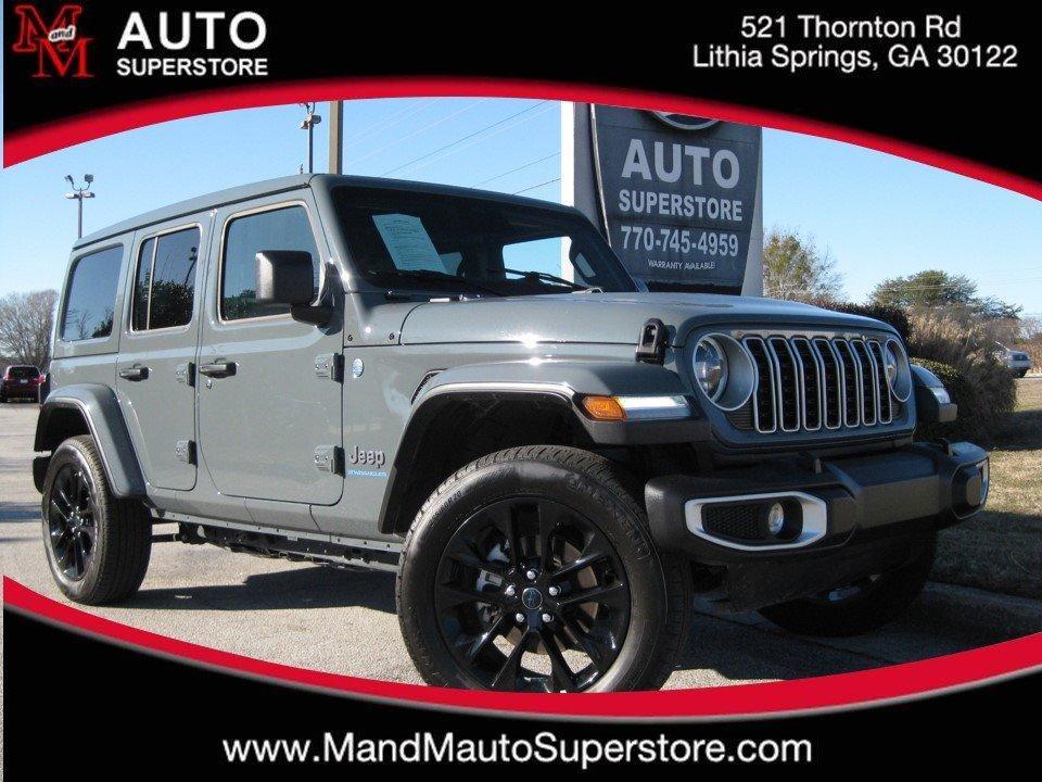 used 2025 Jeep Wrangler 4xe car, priced at $33,449
