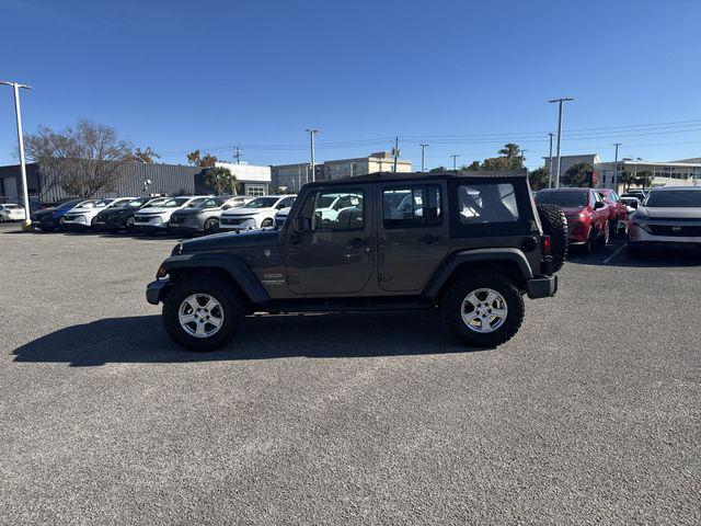 used 2017 Jeep Wrangler Unlimited car, priced at $16,490
