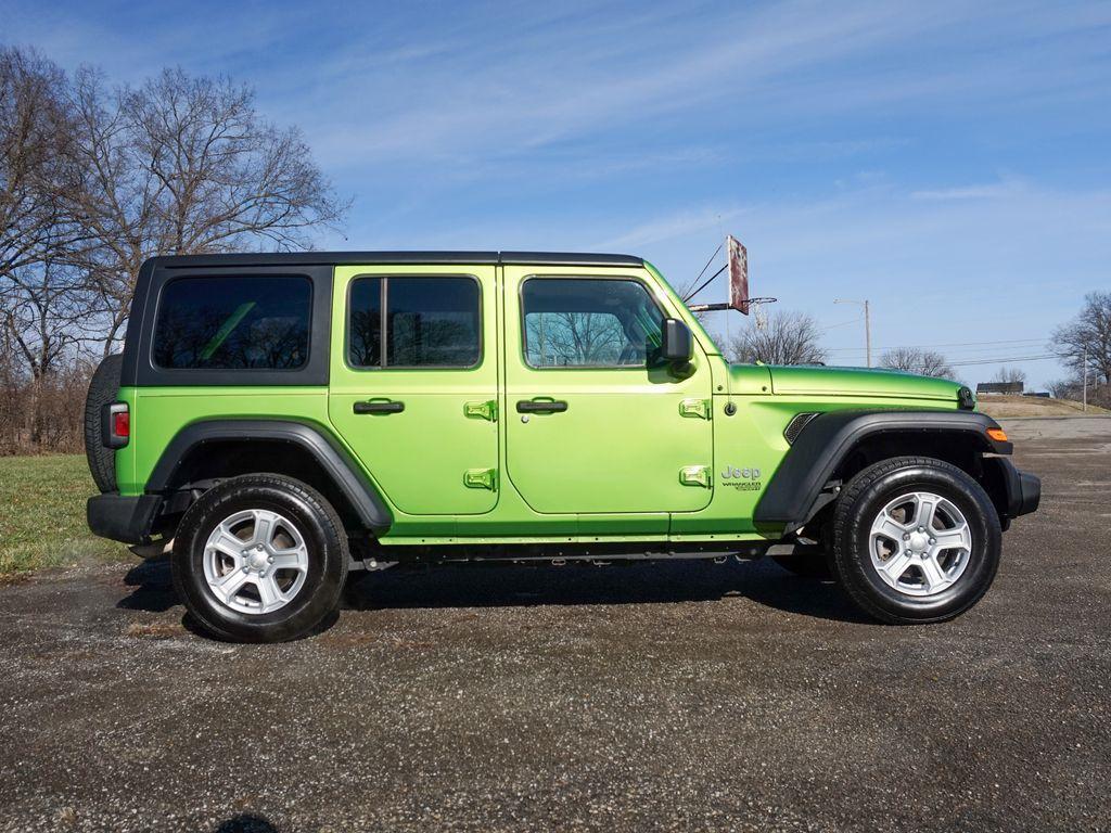 used 2018 Jeep Wrangler Unlimited car, priced at $19,744
