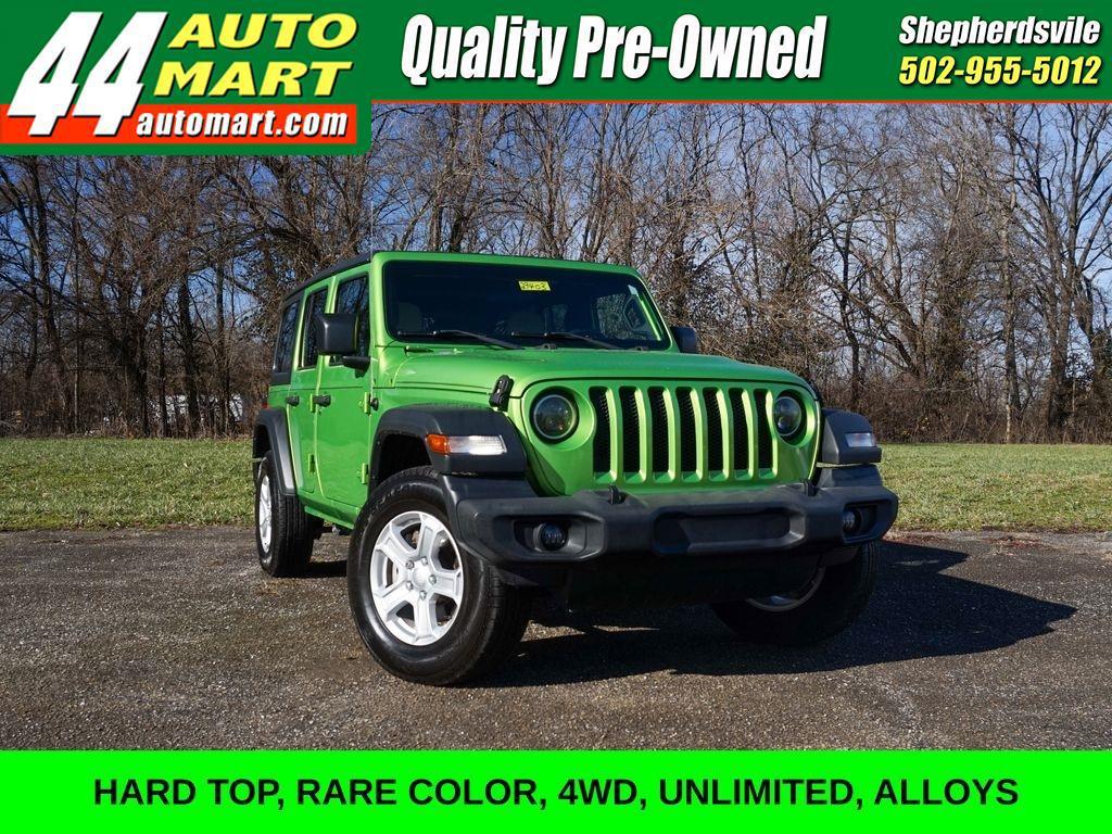 used 2018 Jeep Wrangler Unlimited car, priced at $19,744