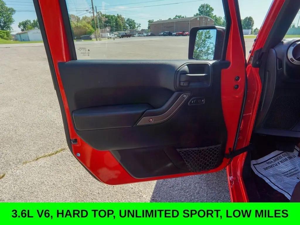 used 2015 Jeep Wrangler Unlimited car, priced at $25,844