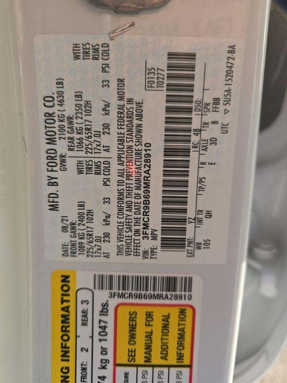 used 2021 Ford Bronco Sport car, priced at $22,444