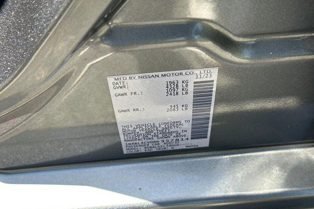 used 2024 Nissan Altima car, priced at $20,082