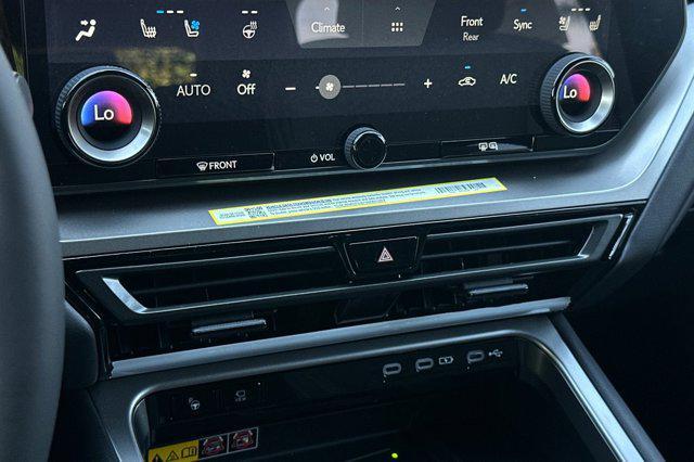 new 2026 Lexus TX 350 car, priced at $66,352