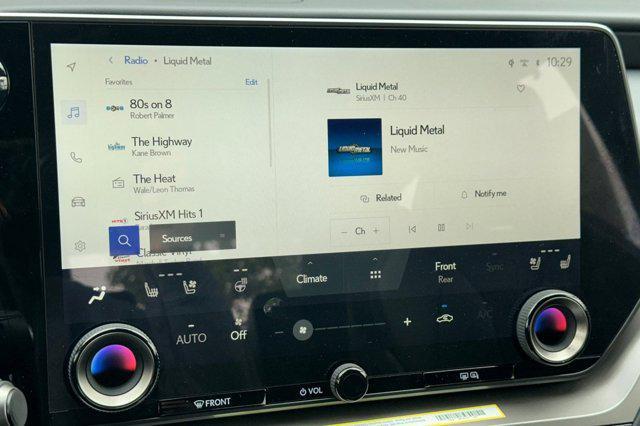 new 2026 Lexus TX 500h car, priced at $76,444