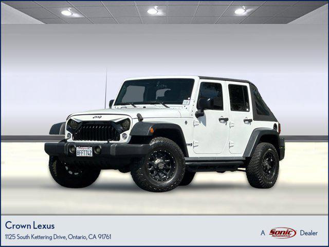 used 2016 Jeep Wrangler Unlimited car, priced at $17,999