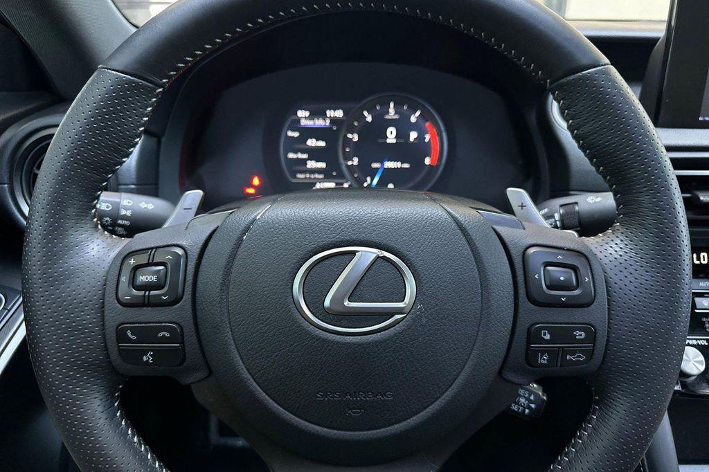 used 2023 Lexus IS 350 car, priced at $43,584