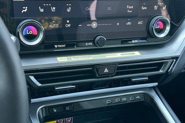 new 2026 Lexus TX 350 car, priced at $62,432