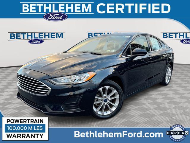 used 2020 Ford Fusion car, priced at $15,064