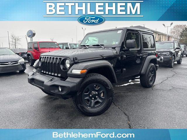 used 2022 Jeep Wrangler car, priced at $23,896
