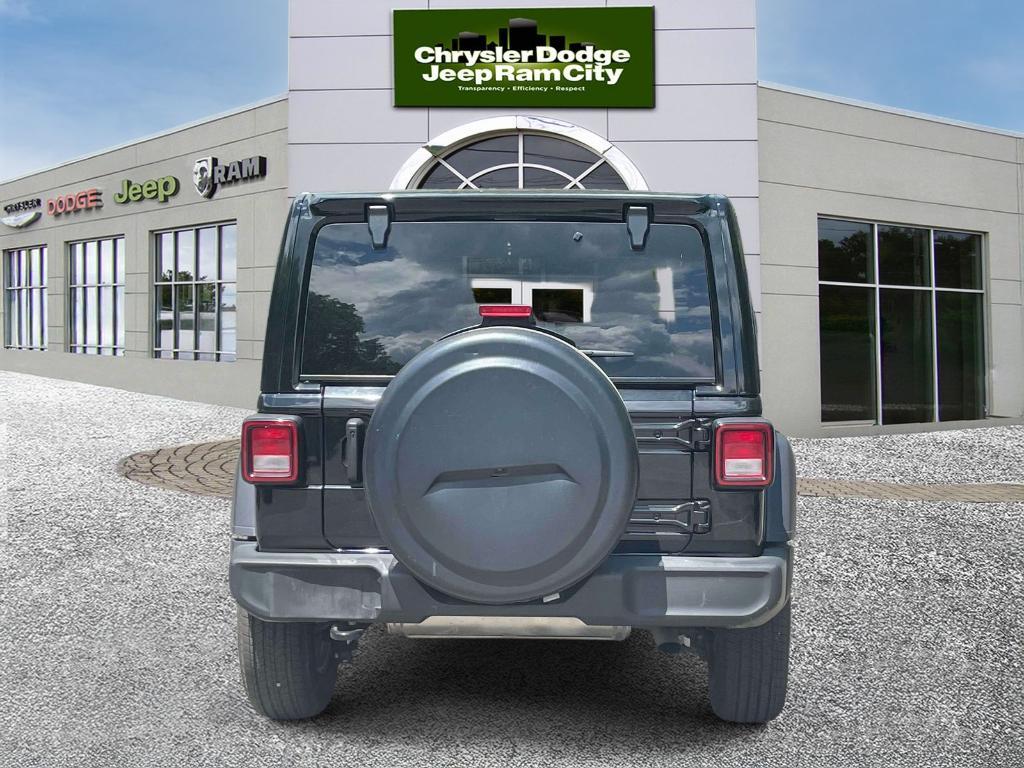 used 2022 Jeep Wrangler Unlimited car, priced at $29,593