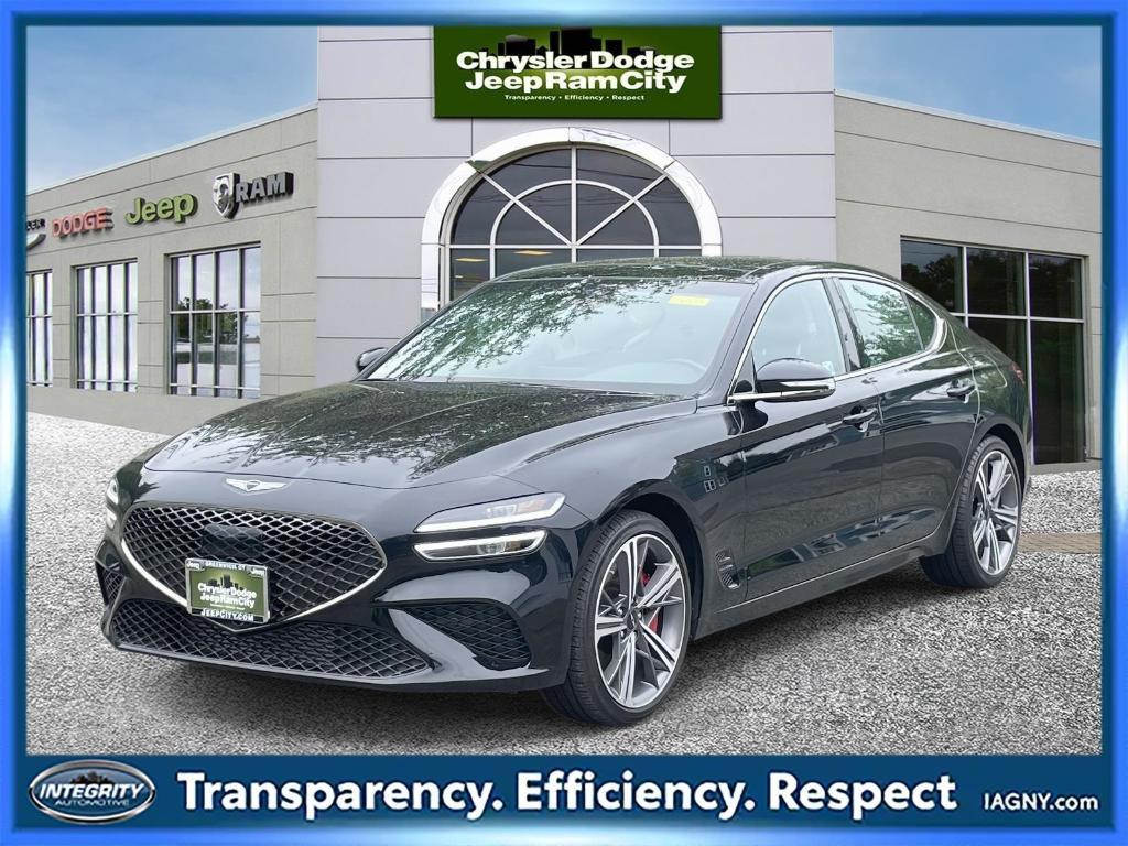 used 2024 Genesis G70 car, priced at $40,555
