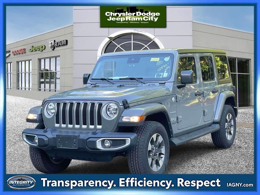 used 2022 Jeep Wrangler Unlimited car, priced at $30,893