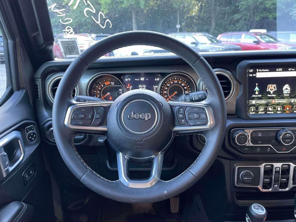 used 2022 Jeep Wrangler Unlimited car, priced at $30,893