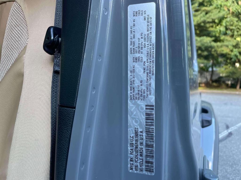 used 2022 Jeep Wrangler Unlimited car, priced at $30,893