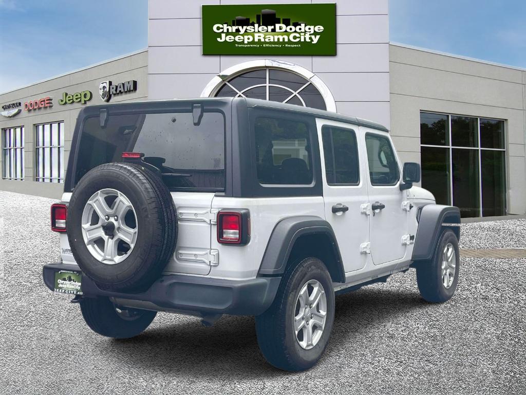 used 2022 Jeep Wrangler Unlimited car, priced at $30,292