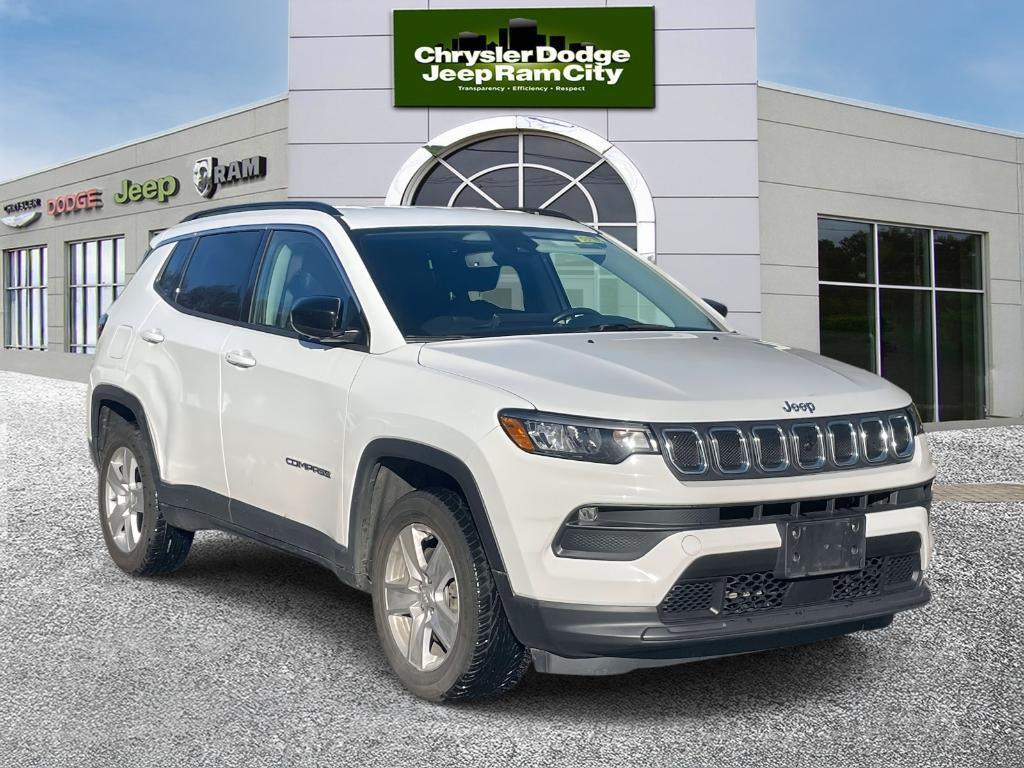 used 2022 Jeep Compass car, priced at $17,999