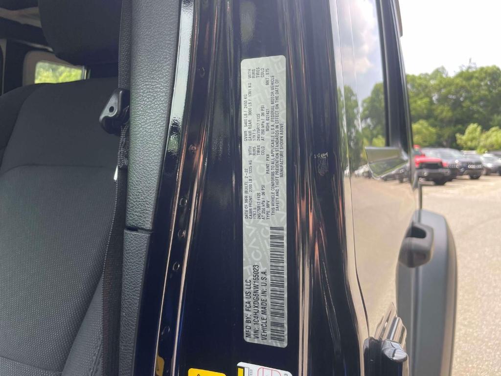 used 2022 Jeep Wrangler Unlimited car, priced at $28,993