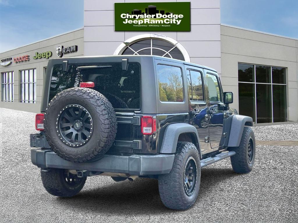 used 2017 Jeep Wrangler Unlimited car, priced at $17,339