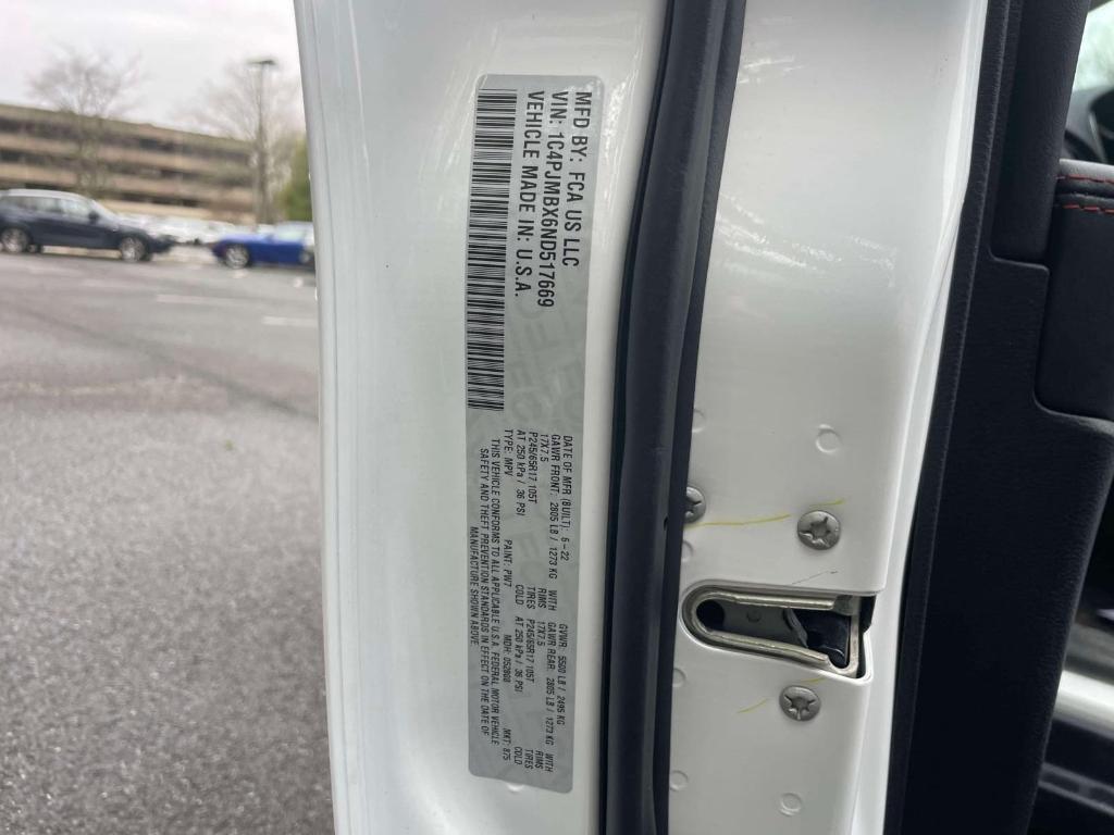 used 2022 Jeep Cherokee car, priced at $26,257