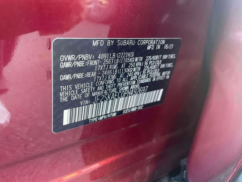 used 2023 Subaru Forester car, priced at $21,799