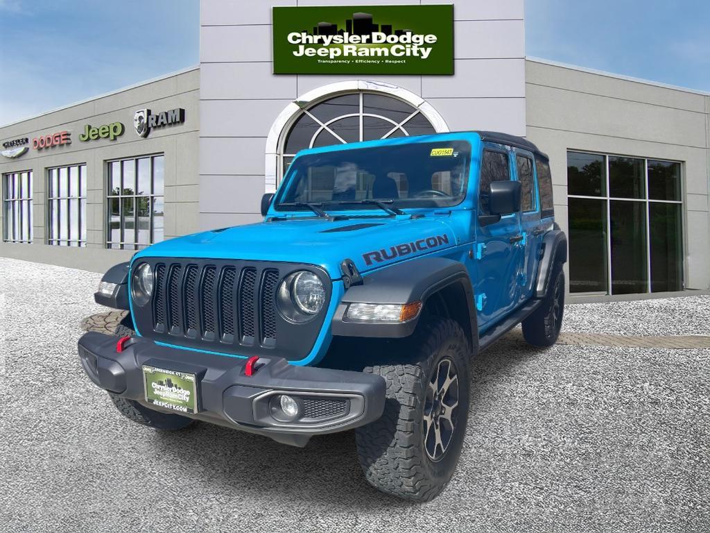 used 2021 Jeep Wrangler Unlimited car, priced at $29,497