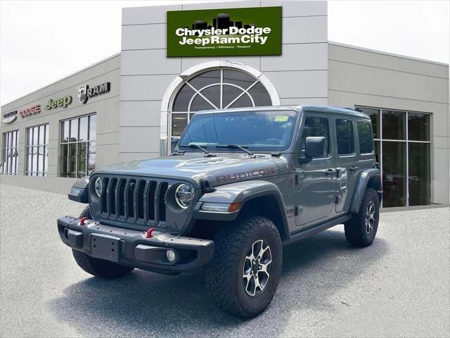 used 2021 Jeep Wrangler Unlimited car, priced at $33,494