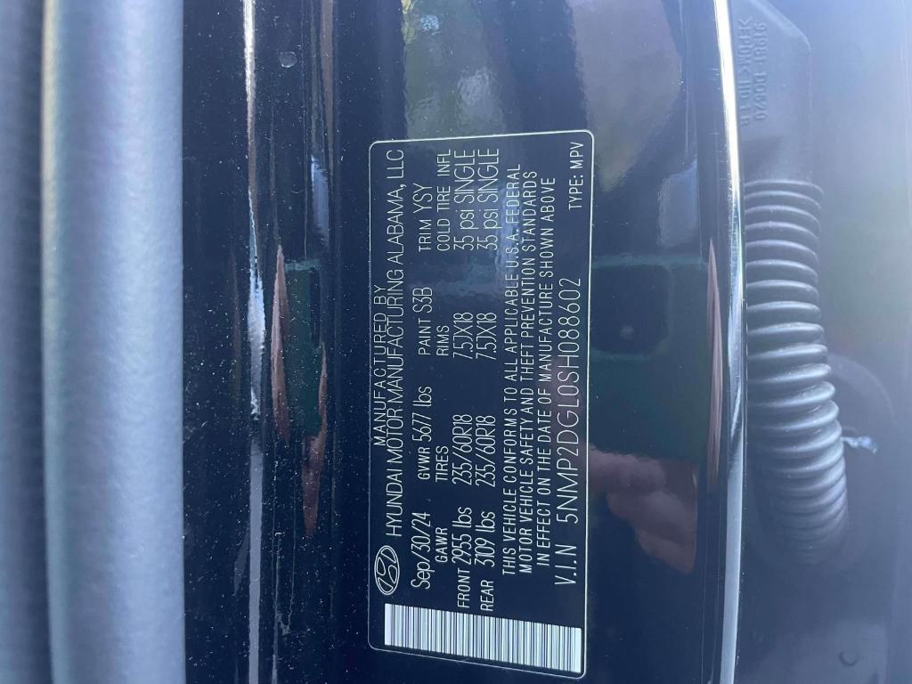 used 2025 Hyundai Santa Fe car, priced at $32,357