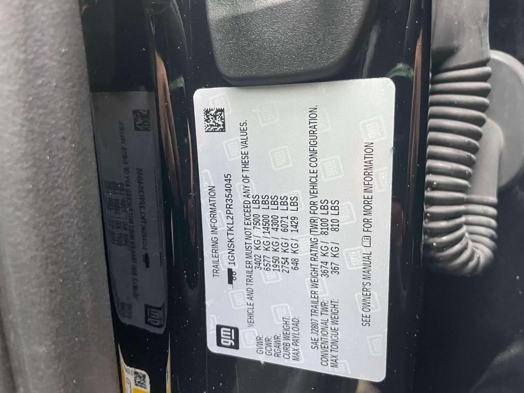 used 2023 Chevrolet Tahoe car, priced at $62,506