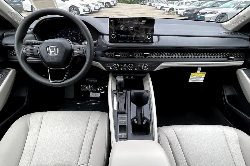 new 2025 Honda Accord car, priced at $30,706