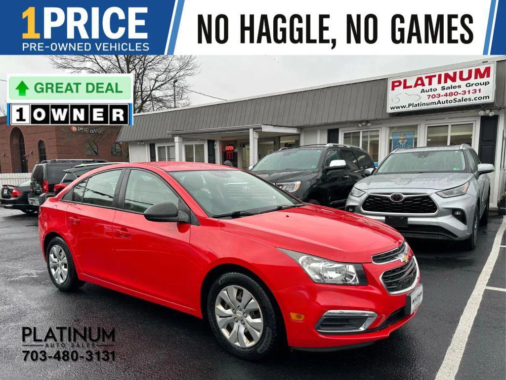 used 2016 Chevrolet Cruze Limited car, priced at $6,495