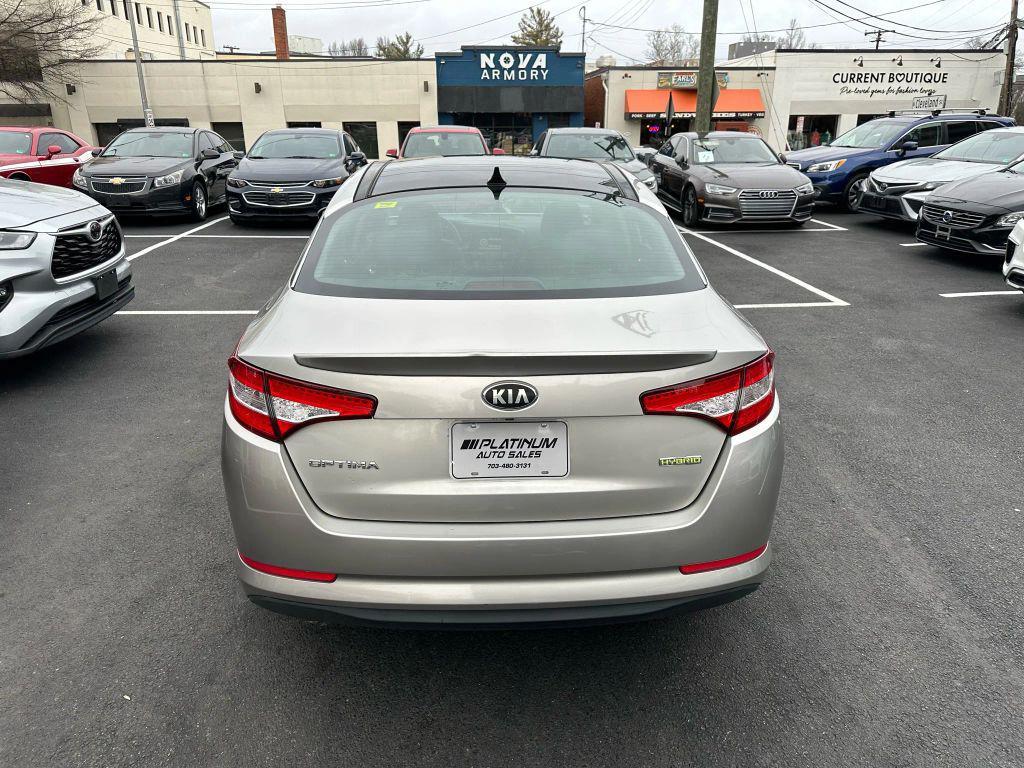 used 2012 Kia Optima Hybrid car, priced at $4,995