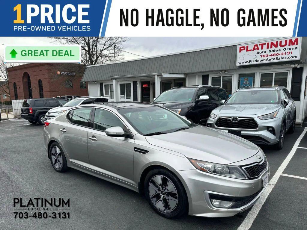 used 2012 Kia Optima Hybrid car, priced at $4,995