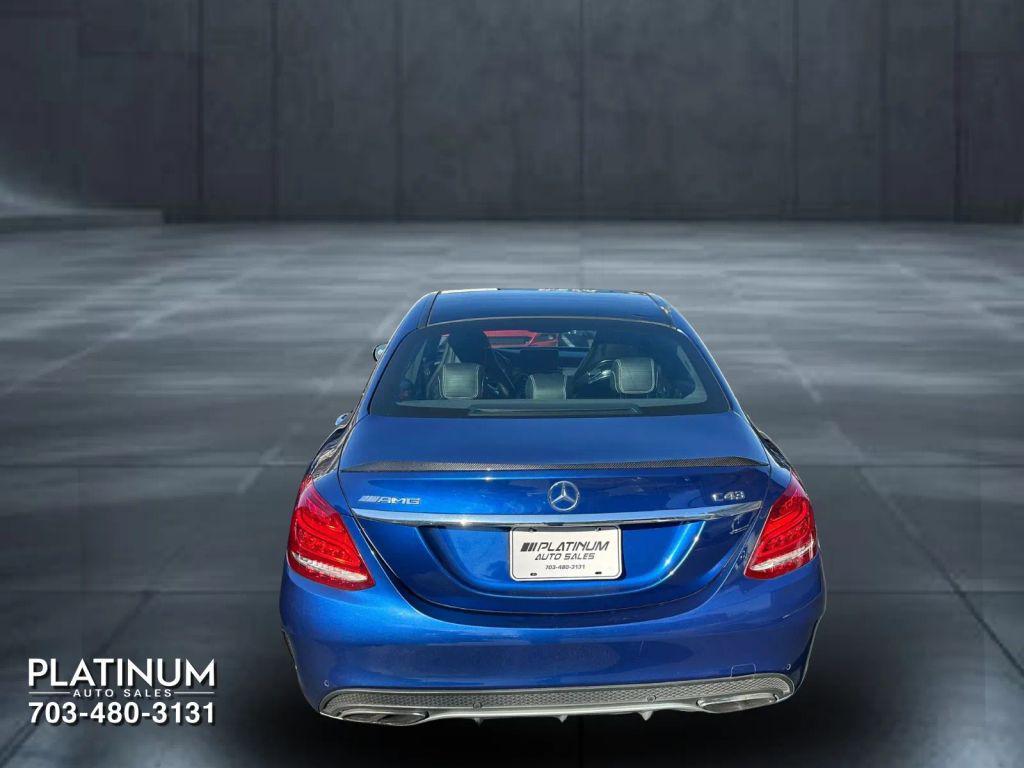 used 2018 Mercedes-Benz AMG C 43 car, priced at $21,995