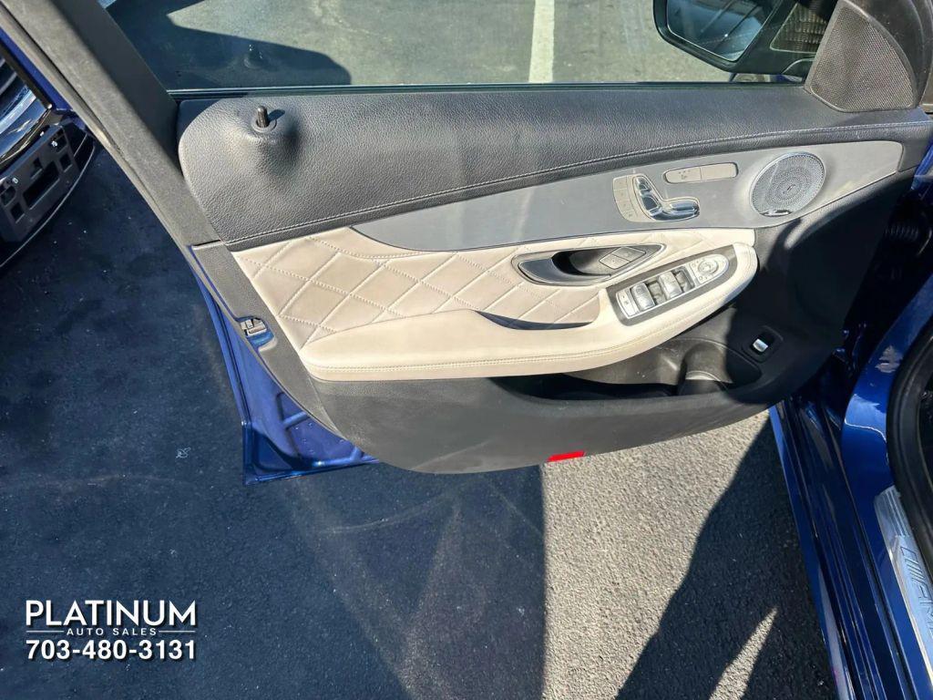 used 2018 Mercedes-Benz AMG C 43 car, priced at $21,995