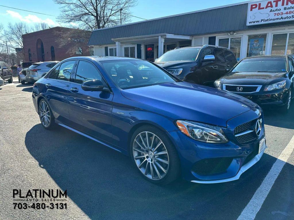 used 2018 Mercedes-Benz AMG C 43 car, priced at $21,995