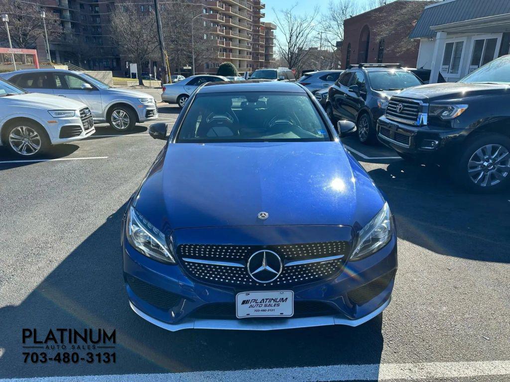 used 2018 Mercedes-Benz AMG C 43 car, priced at $21,995