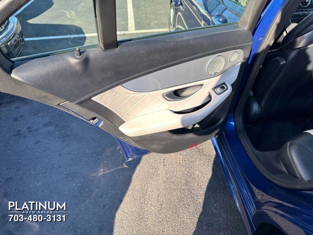 used 2018 Mercedes-Benz AMG C 43 car, priced at $21,995