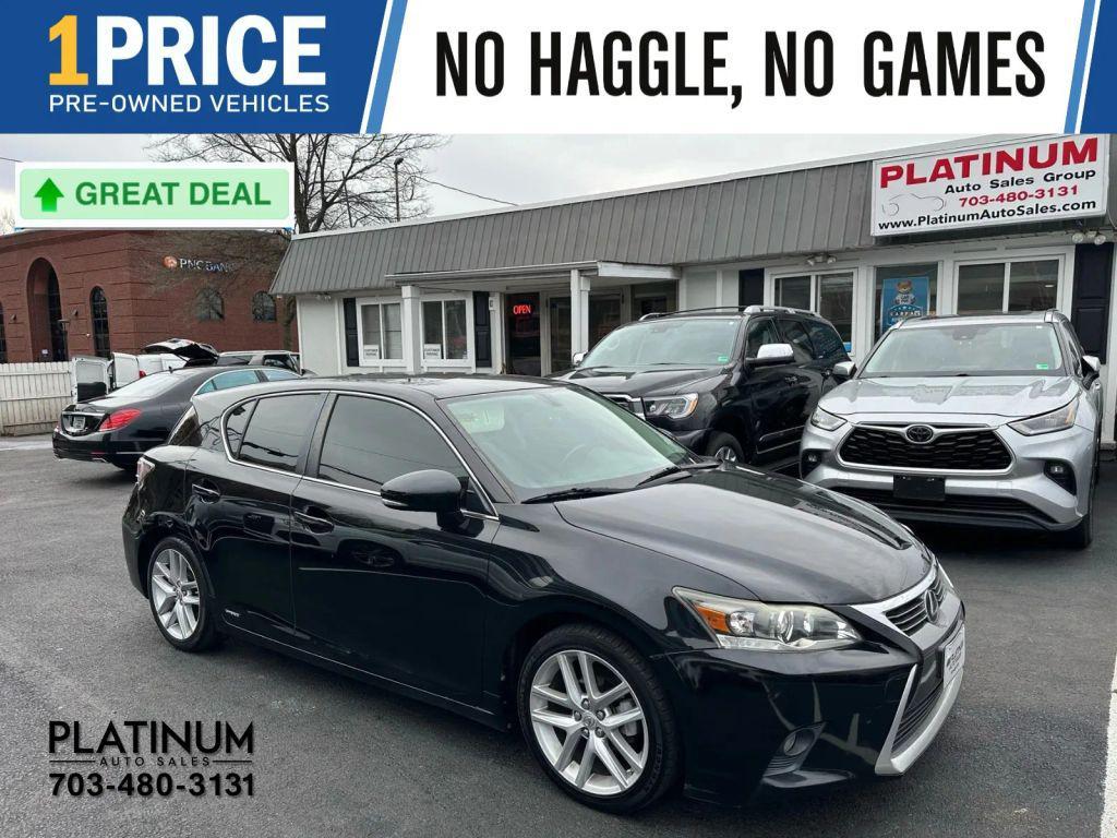 used 2015 Lexus CT 200h car, priced at $11,995