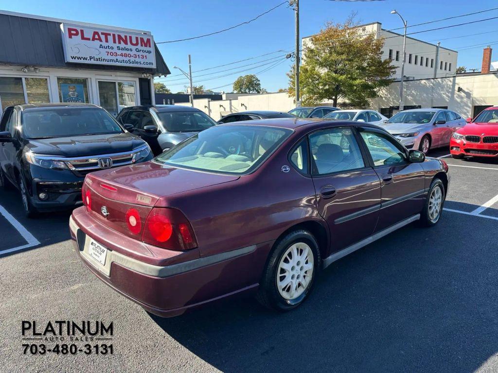 used 2003 Chevrolet Impala car, priced at $3,995