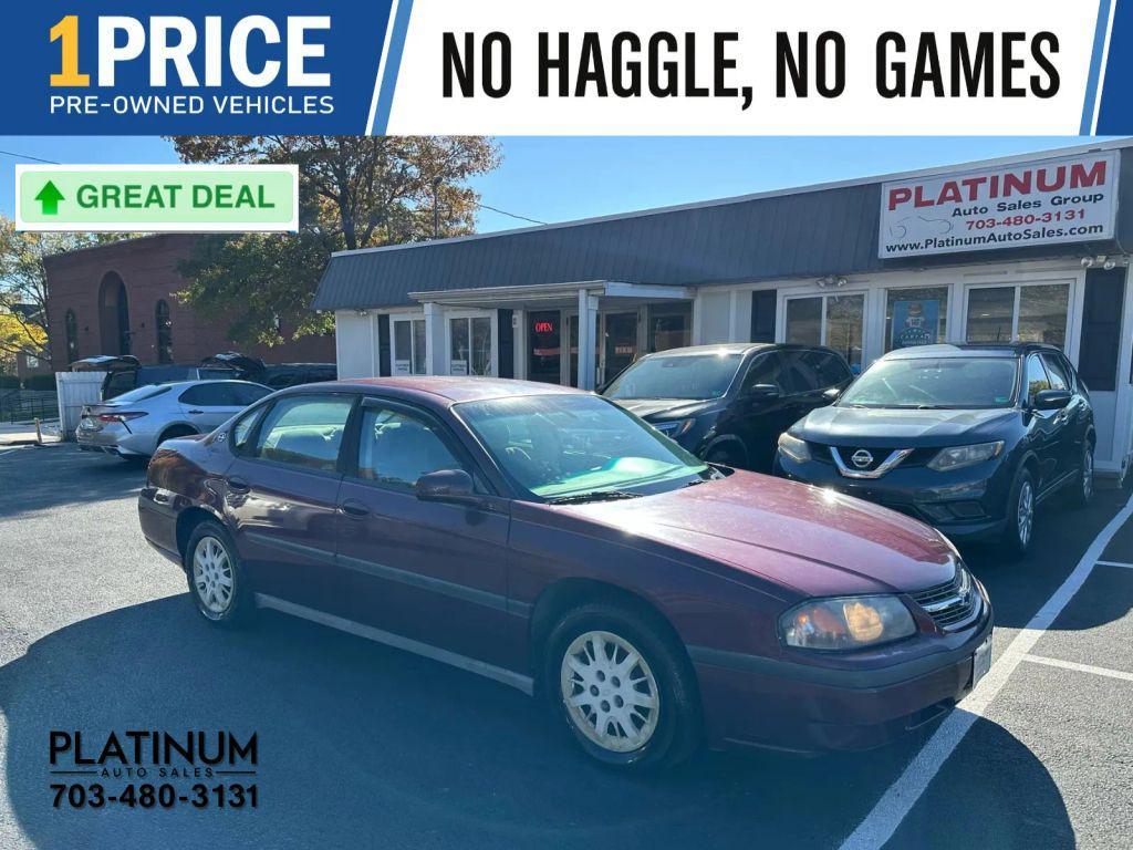 used 2003 Chevrolet Impala car, priced at $3,995