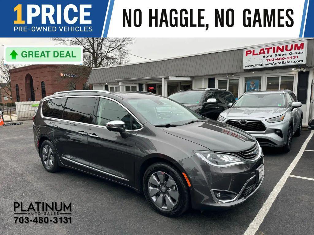 used 2018 Chrysler Pacifica Hybrid car, priced at $17,495