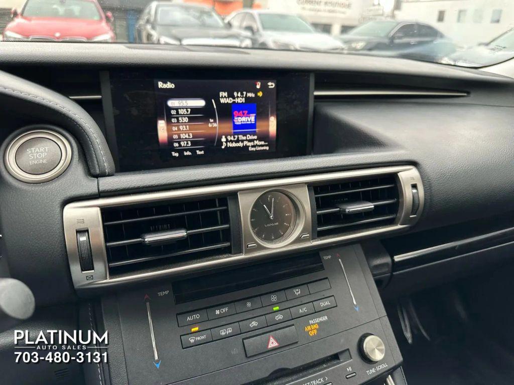 used 2015 Lexus IS 250 car, priced at $13,995