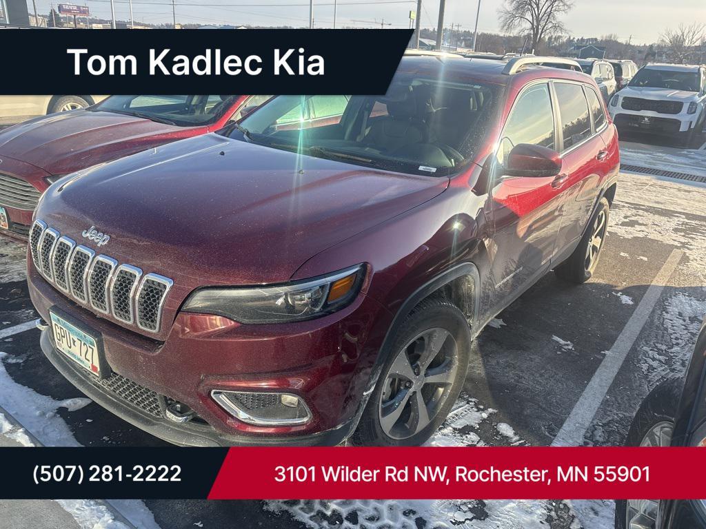 used 2021 Jeep Cherokee car, priced at $20,888