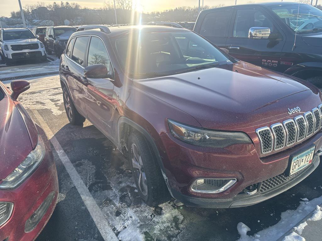 used 2021 Jeep Cherokee car, priced at $20,888