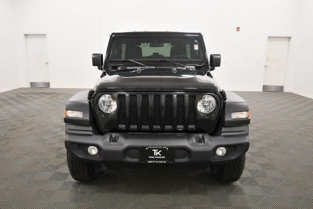 used 2023 Jeep Wrangler car, priced at $28,684